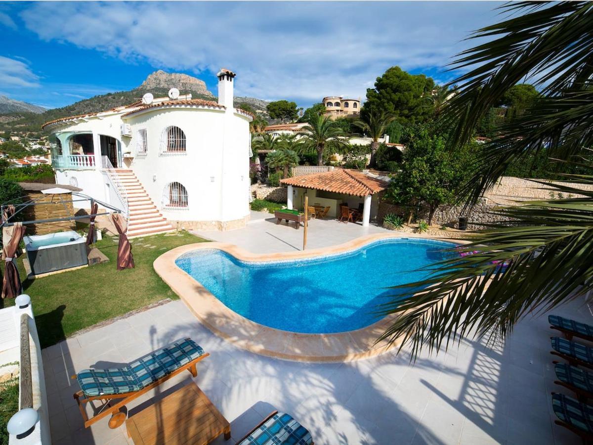 Villa Belucra,10P,Seaview,Jacuzzi,Pool Calp Exterior foto